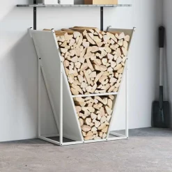 vidaXL Portant de bois chauffage 69,5x35x81 cm