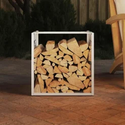 vidaXL Portant de bois chauffage 40x40x40 cm