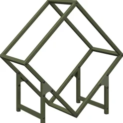 vidaXL Portant de bois chauffage 50x25x50 cm