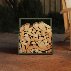 vidaXL Portant de bois chauffage 40x40x40 cm