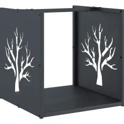 vidaXL Portant de bois chauffage 40x40x40 cm