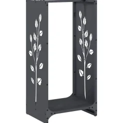 vidaXL Portant de bois chauffage 40x30x80 cm