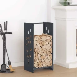 vidaXL Portant de bois chauffage 40x30x80 cm