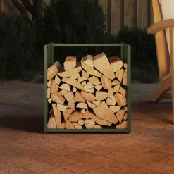 vidaXL Portant de bois chauffage 40x40x40 cm