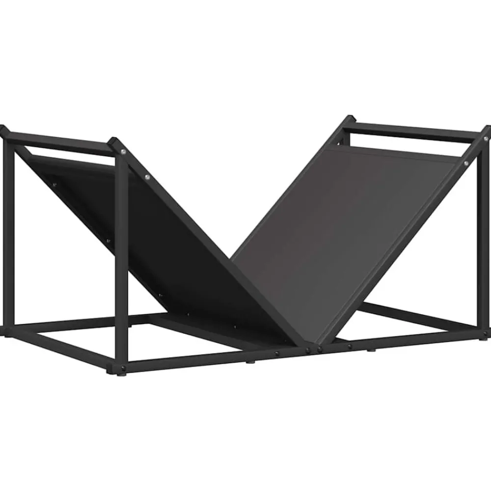 vidaXL Portant de bois chauffage 70x43x34,5 cm