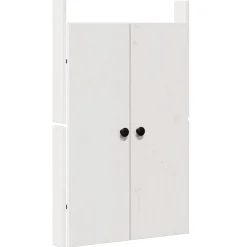 vidaXL Porte de cuisine MEPPEL Blanc 50 x 9 x 82 cm Bois de pin massif