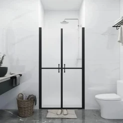 vidaXL Porte de douche ESG dépoli (68-71)x190 cm