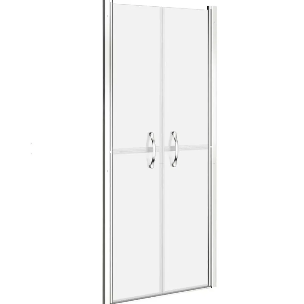 Plomberie-vidaXL Porte de douche ESG dépoli 71x190 cm Argent