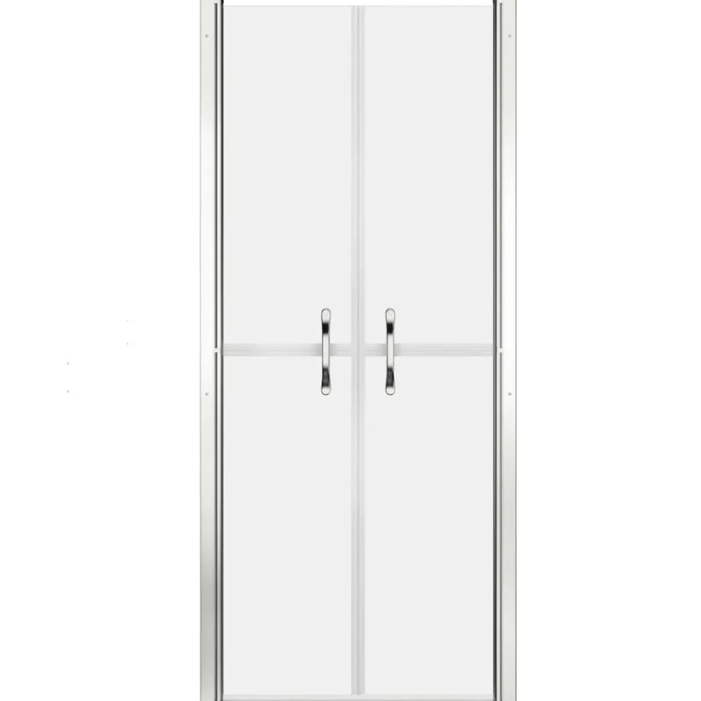Plomberie-vidaXL Porte de douche ESG dépoli 71x190 cm Argent