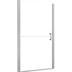 vidaXL Porte de douche Verre trempé 81x195 cm