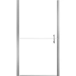 vidaXL Porte de douche Verre trempé 81x195 cm