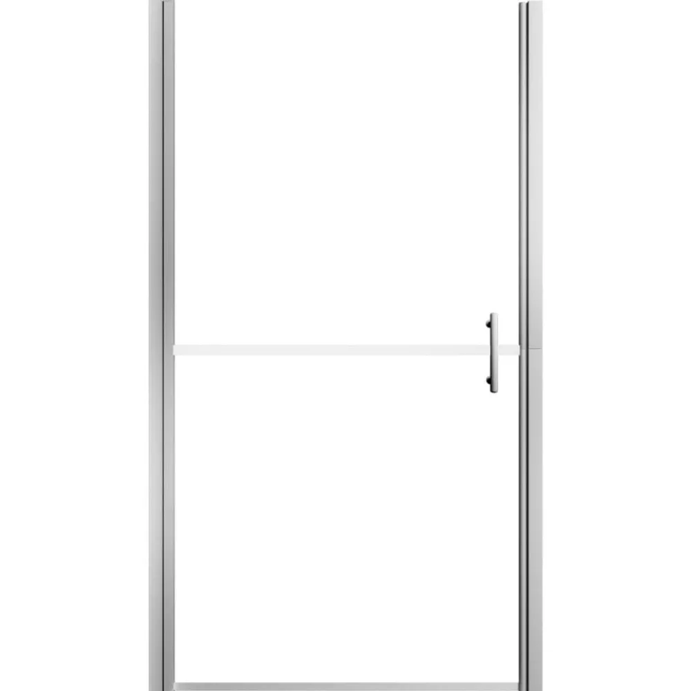 vidaXL Porte de douche Verre trempé 81x195 cm