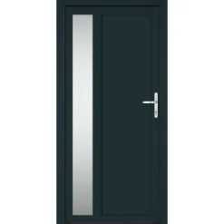 vidaXL Porte d'entrée 98x200 cm PVC
