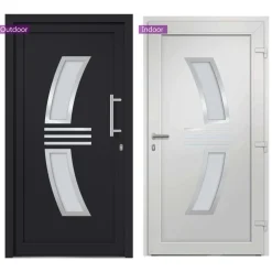 vidaXL Porte d'entrée 88x200 cm