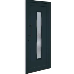 vidaXL Porte d'entrée 88x200 cm PVC