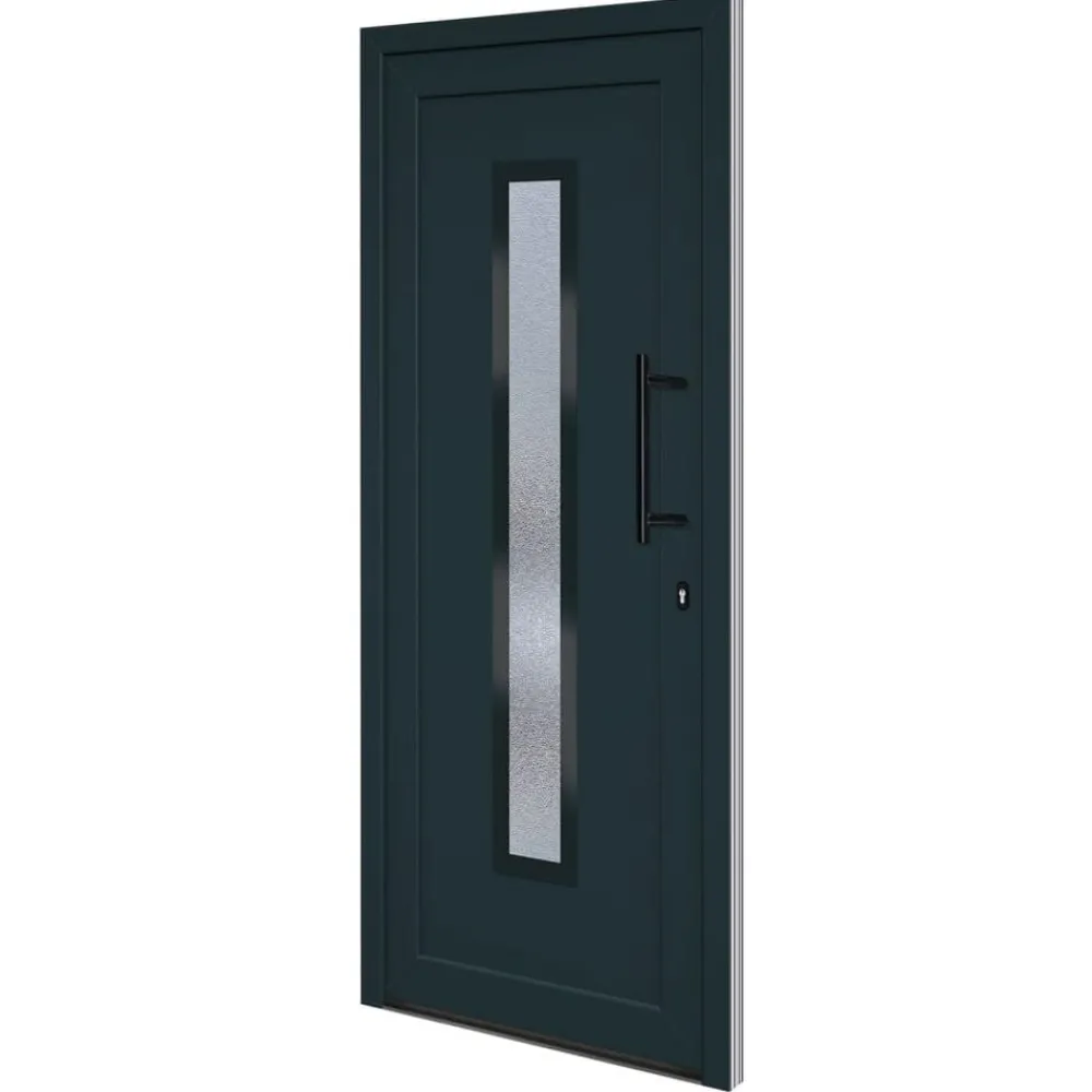 vidaXL Porte d'entrée 88x200 cm PVC