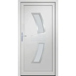 vidaXL Porte d'entrée 88x200 cm PVC