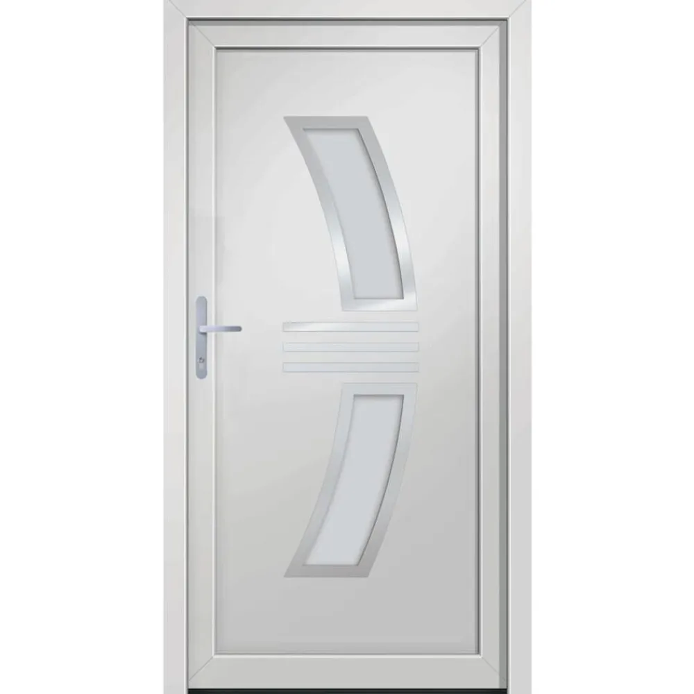 vidaXL Porte d'entrée 88x200 cm PVC