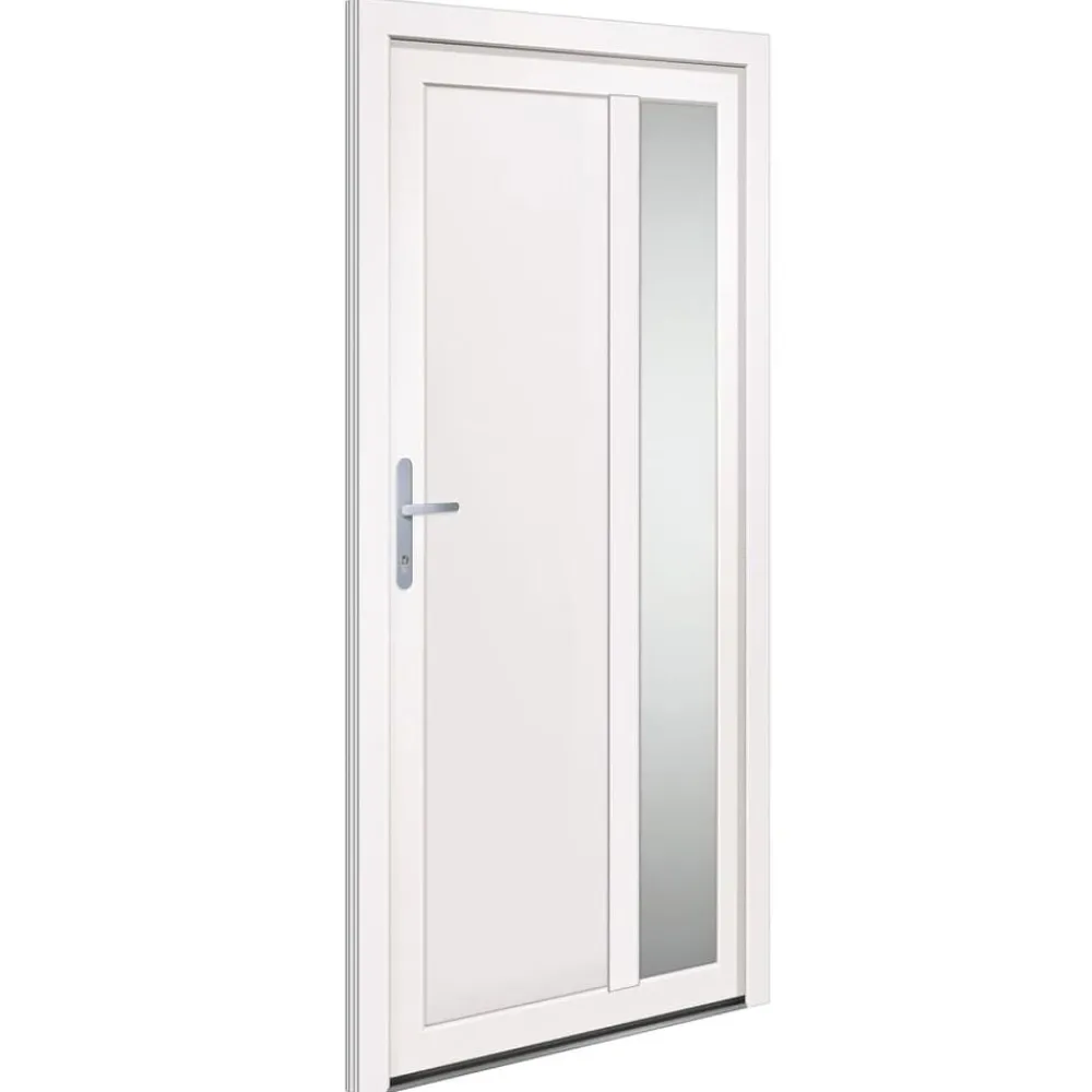 vidaXL Porte d'entrée 98x200 cm PVC