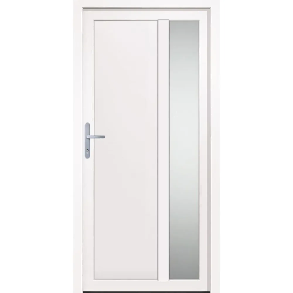 vidaXL Porte d'entrée 98x200 cm PVC