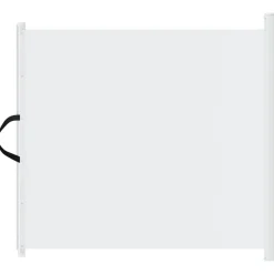 Accessoires De Sécurité Pour Bébés-vidaXL Porte rétractable pour animaux de compagnie 82,5x125 cm Blanc