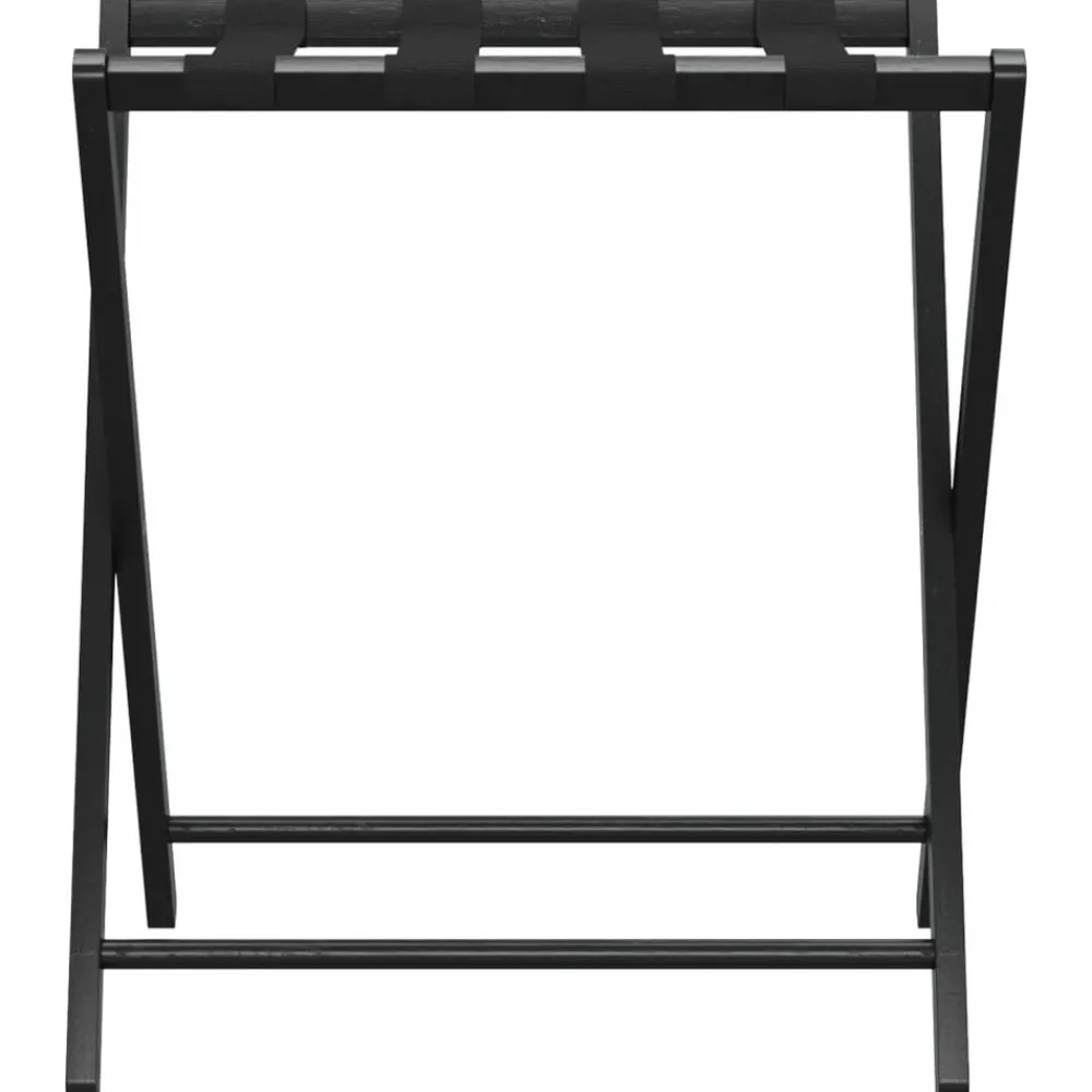 Bagages & Maroquinerie-vidaXL Porte-bagages noir 68,5x38x58 cm bambou