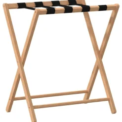 vidaXL Porte-bagages 68,5x38x58 cm bambou
