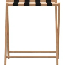 vidaXL Porte-bagages 68,5x38x58 cm bambou