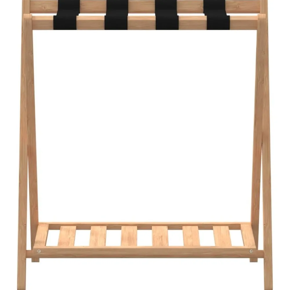 Bagages & Maroquinerie-vidaXL Porte-bagages 68x38x58 cm bambou
