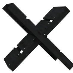vidaXL Porte-bûches 47x39,5x48 cm Bois massif de pin