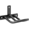 Loisirs De Plein Air-vidaXL Porte-bride mural noir fer