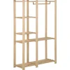 vidaXL Porte-manteau 110x38x170 cm Bois de pin massif