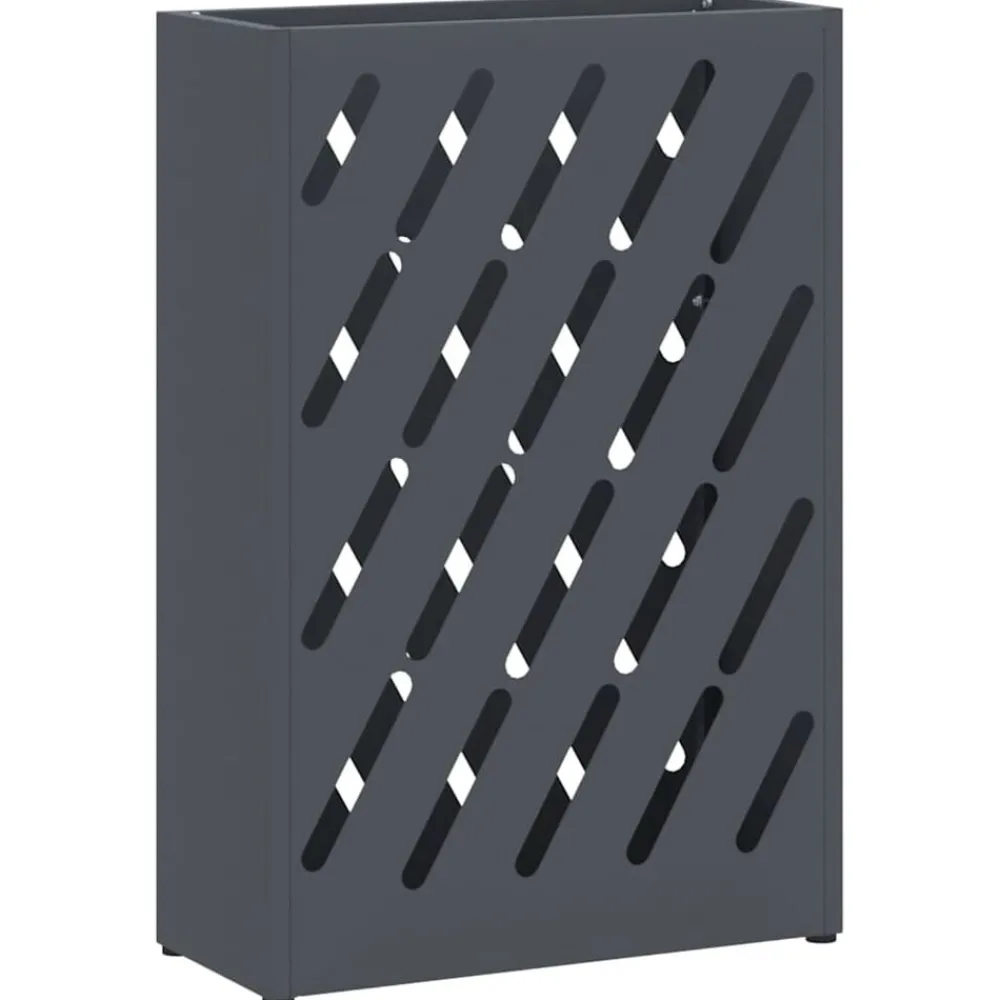 vidaXL Porte-parapluie 28 x 12 x 41 cm Acier