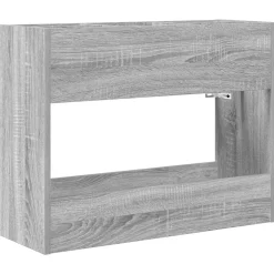 vidaXL Porte-parapluie Gris Sonoma 65 x 24 x 50 cm Bois d'ingénierie