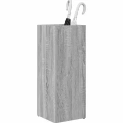 vidaXL Porte-parapluie Gris Sonoma 25 x 24,5 x 64 cm Bois d'ingénierie