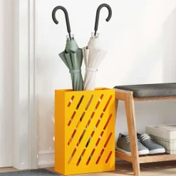 vidaXL Porte-parapluie 28 x 12 x 41 cm Acier