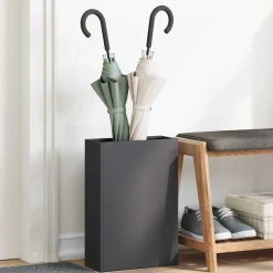 vidaXL Porte-parapluie 28 x 12 x 41 cm Acier