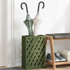 vidaXL Porte-parapluie 28 x 12 x 41 cm Acier