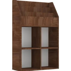 Armoires & Meubles De Rangement-vidaXL Porte-revue pour enfants Chêne marron 71x30x114 cm Chêne marron