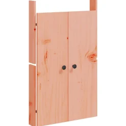 Accessoires De Quincaillerie-vidaXL Portes de cuisine d'extérieur MEPPEL 2 pcs bois massif douglas Douglas naturel