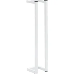 Accessoires De Salle De Bain-vidaXL Porte-serviette 12,5x12,5x60 cm Acier Blanc