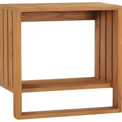 Accessoires De Salle De Bain-vidaXL Porte-serviette mural 35x20x35 cm Bois de teck solide
