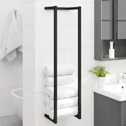 vidaXL Porte-serviette 25x20x95 cm Fer