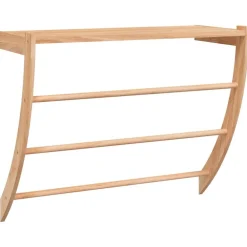 Accessoires De Salle De Bain-vidaXL Porte-serviette 60x25,5x49 cm Bois massif de noyer