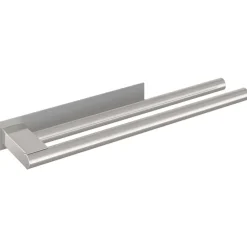 Accessoires De Salle De Bain-vidaXL Porte-serviettes 40 x 9 x 4 cm Acier inoxydable Argenté