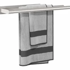 Accessoires De Salle De Bain-vidaXL Porte-serviettes 40 x 9 x 4 cm Acier inoxydable Argenté