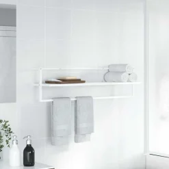 vidaXL Porte-serviettes 95x25x22 cm Fer