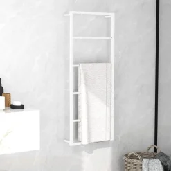 vidaXL Porte-serviettes 45x10x115 cm Acier
