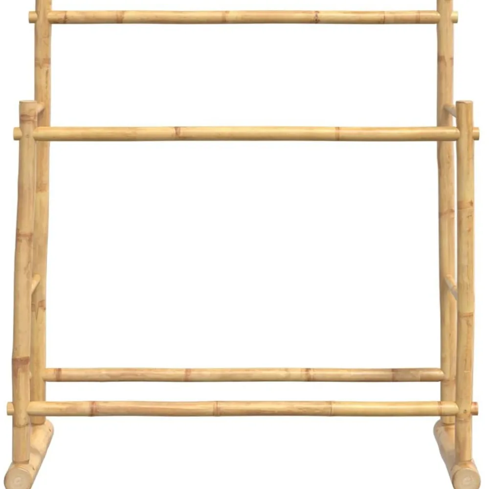 vidaXL Porte-vêtement 100x30x100 cm bambou