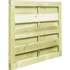 vidaXL Portillon Bois de pin imprégné 100x75 cm Vert